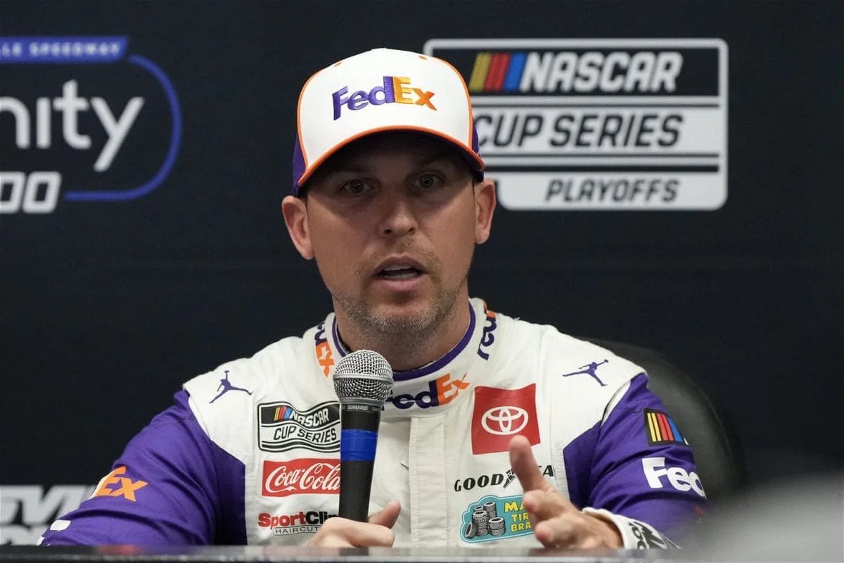 Denny Hamlin Holds Back on NASCAR 3