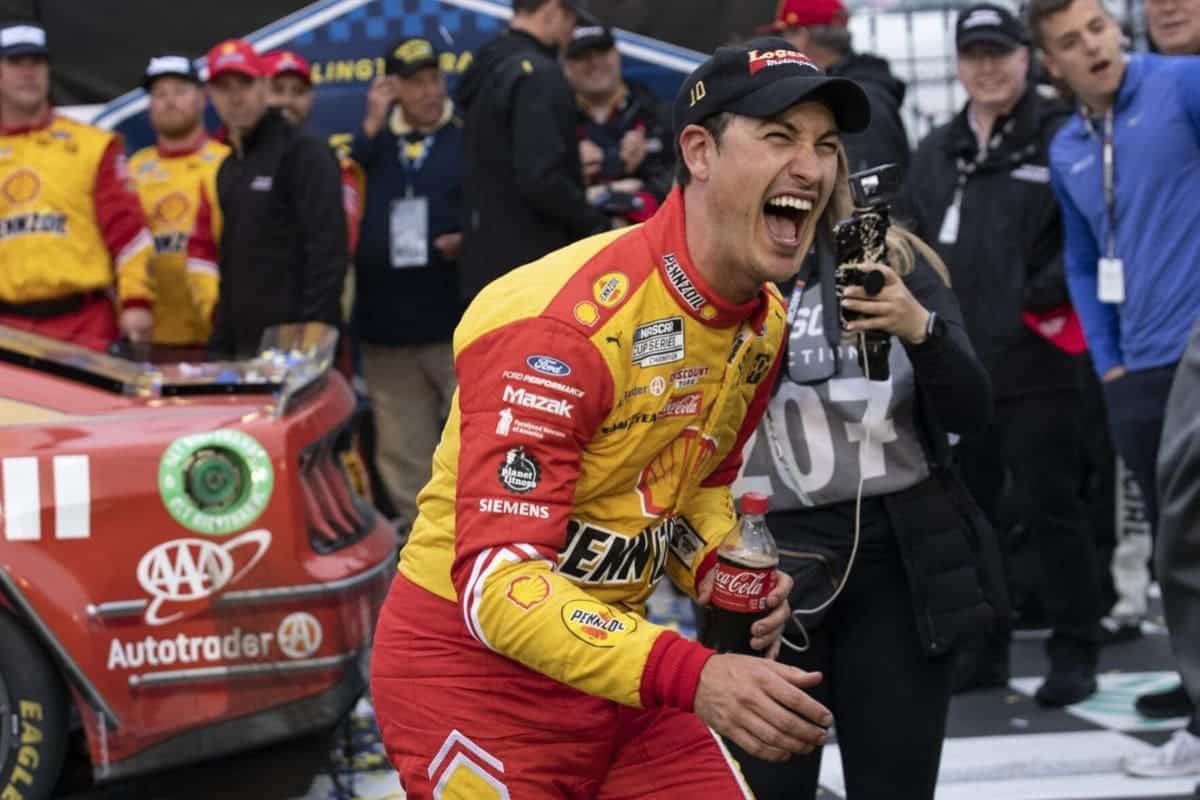 Joey Logano Replaces Hailie Deegan 1