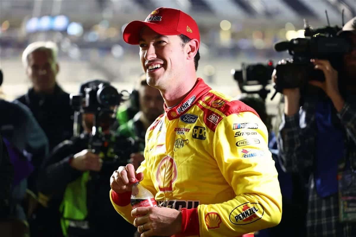 Joey Logano Replaces Hailie Deegan 2