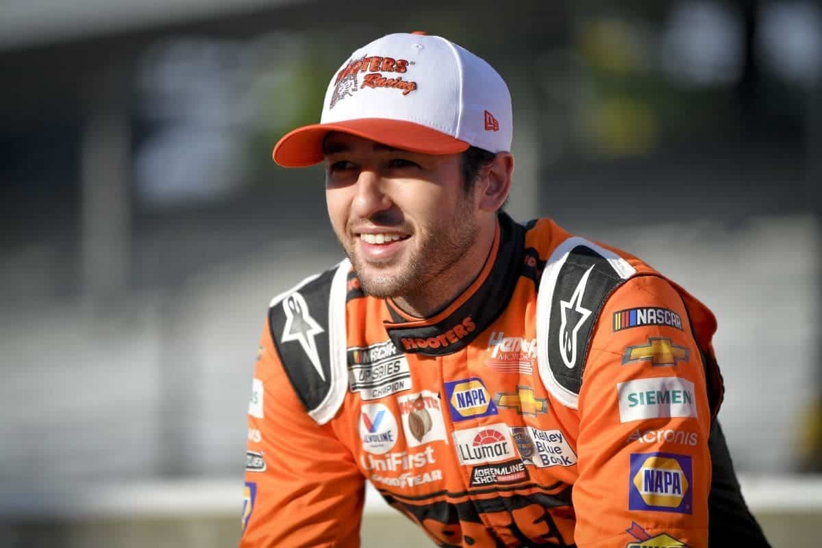 Chase Elliott Confronts Daniel Suarez 1