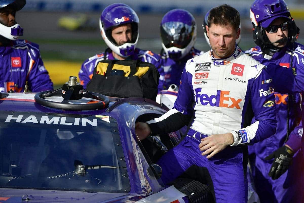 Denny Hamlin Admits Iowa Mistake 2