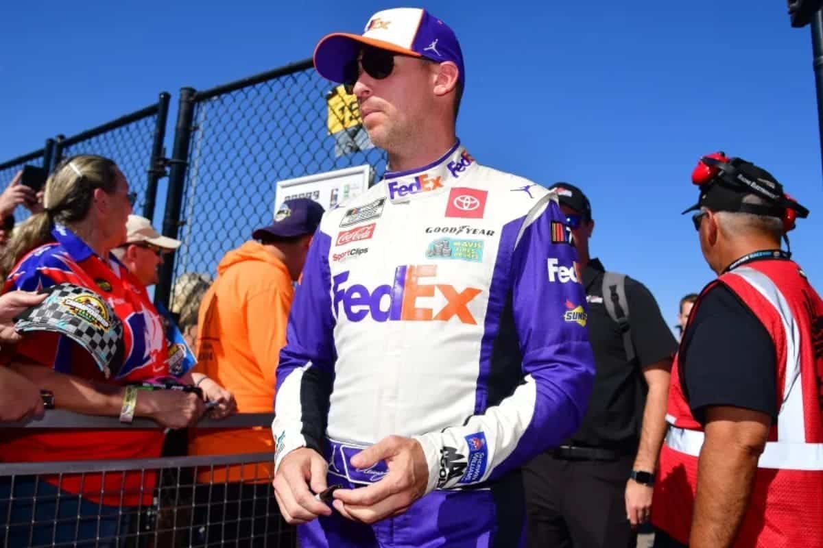 Denny Hamlin Backs Kyle Larson's Reaction 1