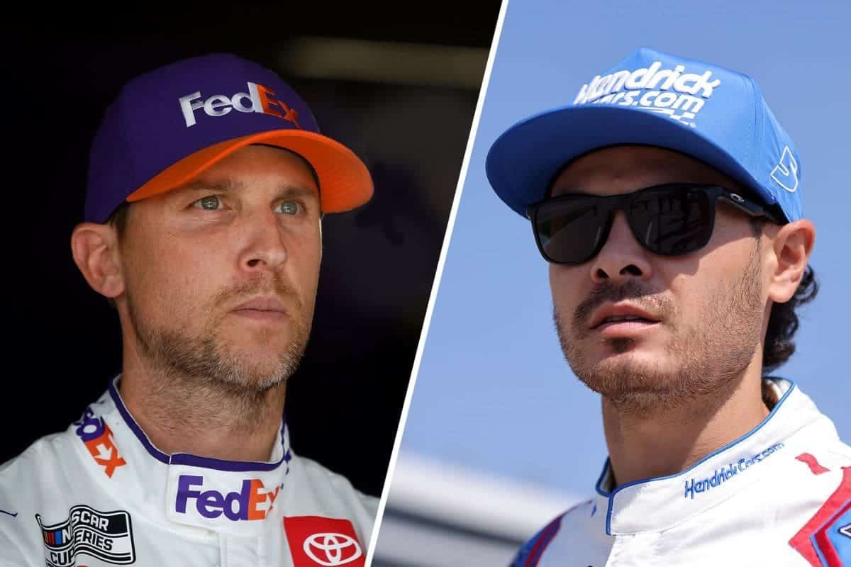 Denny Hamlin and Kyle Larson's Rivalry1